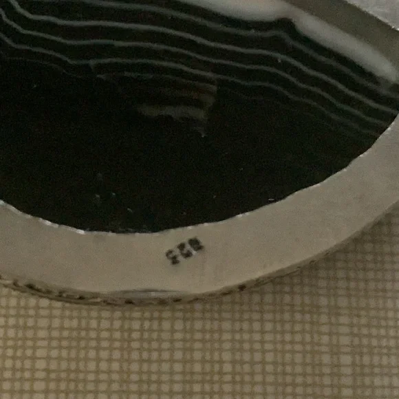 Pretty substantial Big bold Natural Botswana Agate gemstone pendant - Picture 7 of 11